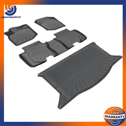 Black tpe floor liners - floor,